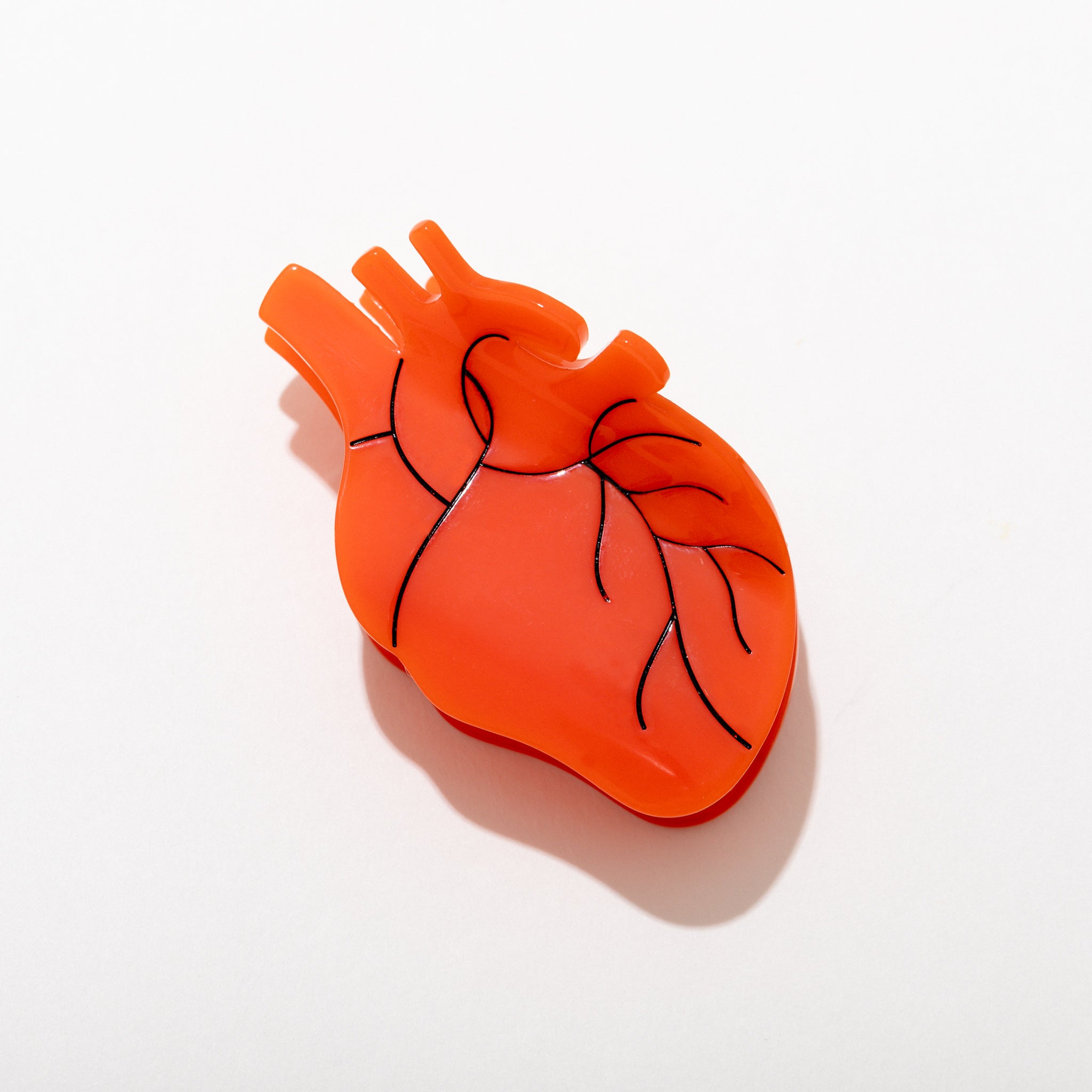 Anatomical Heart Hair Claw – Small Screen Studios