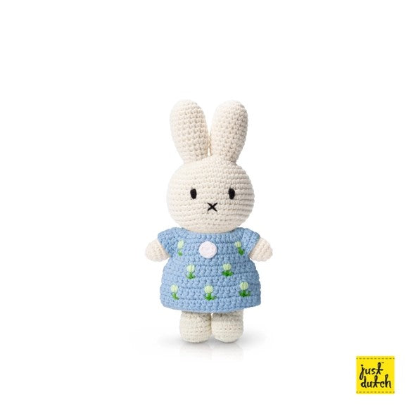 Just Dutch Miffy Tulip Pastel Blue Dress (Regular)