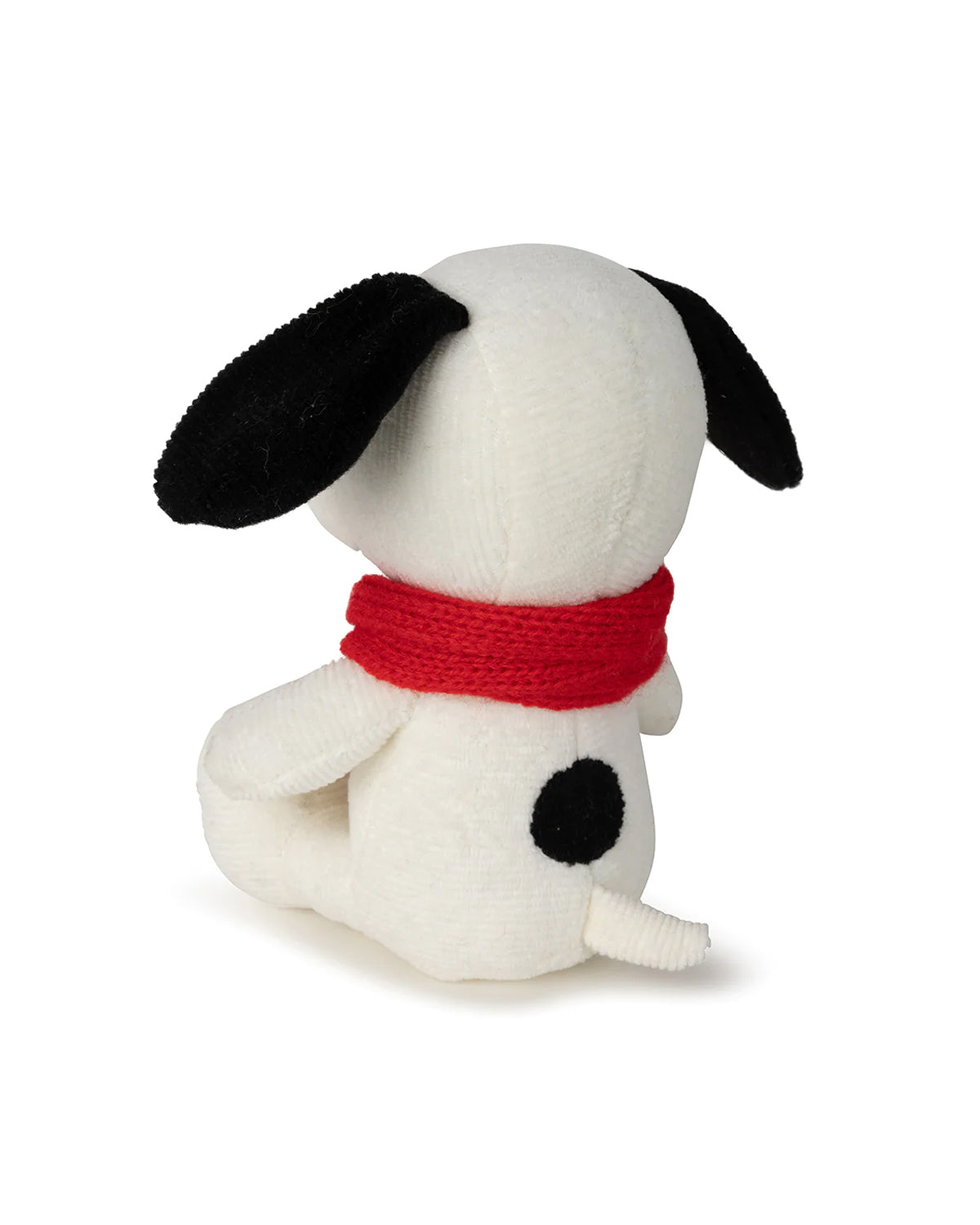 Plush PEANUTS SNOOPY Sitting WITH SCARF 7"