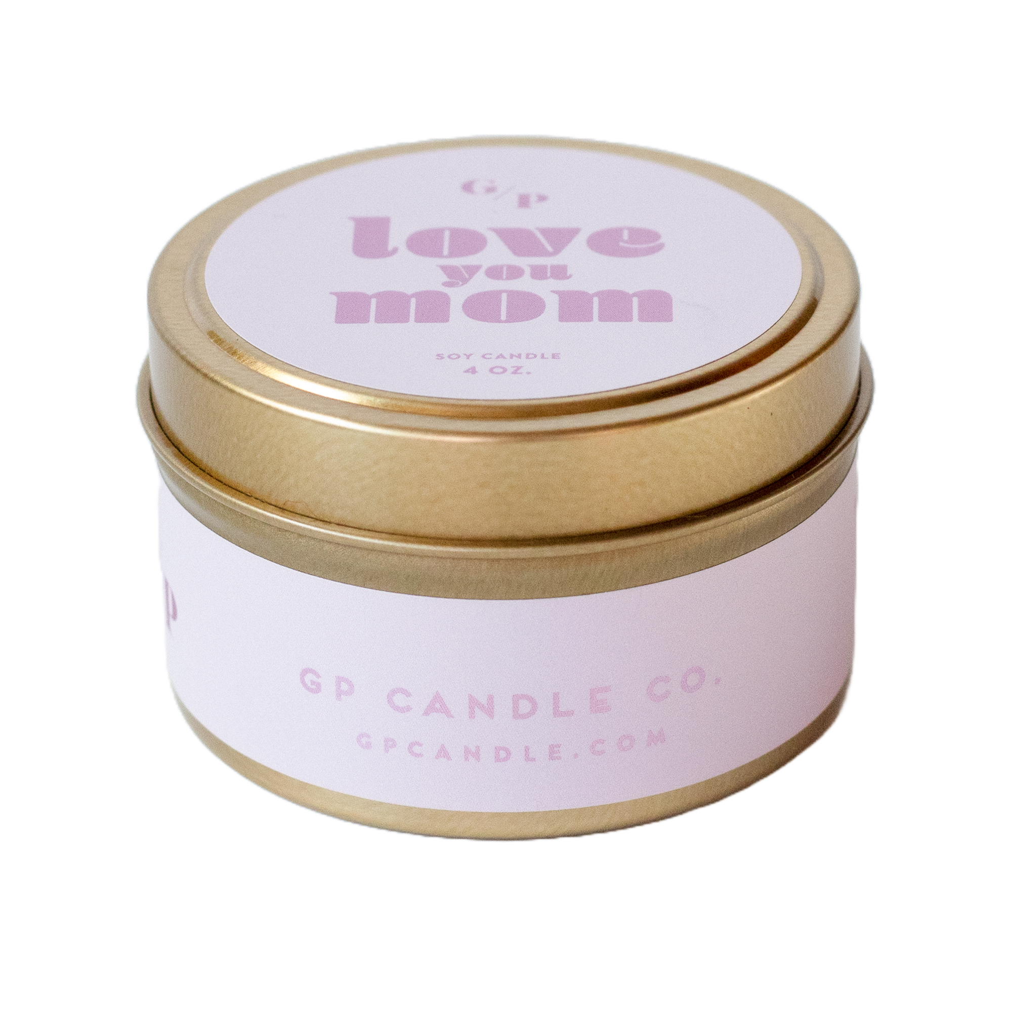 Love You Mom 4 oz. Candle Tin