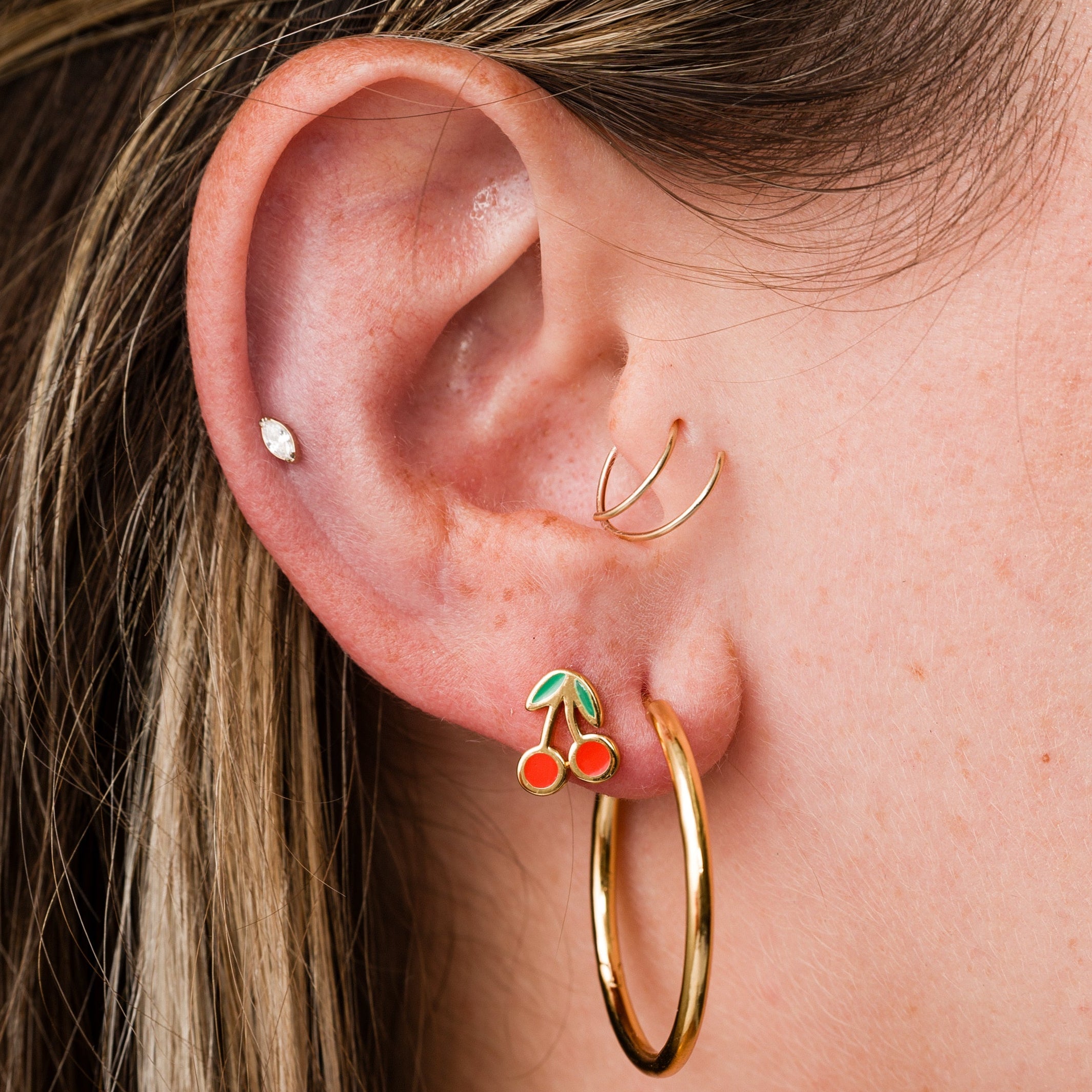 Cherry Studs