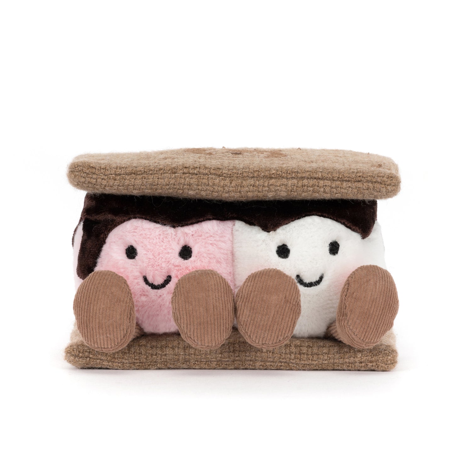 Plush toy resembling a s&