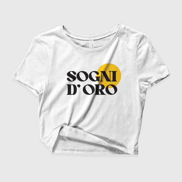 Sogni D'Oro | Women’s Crop Top