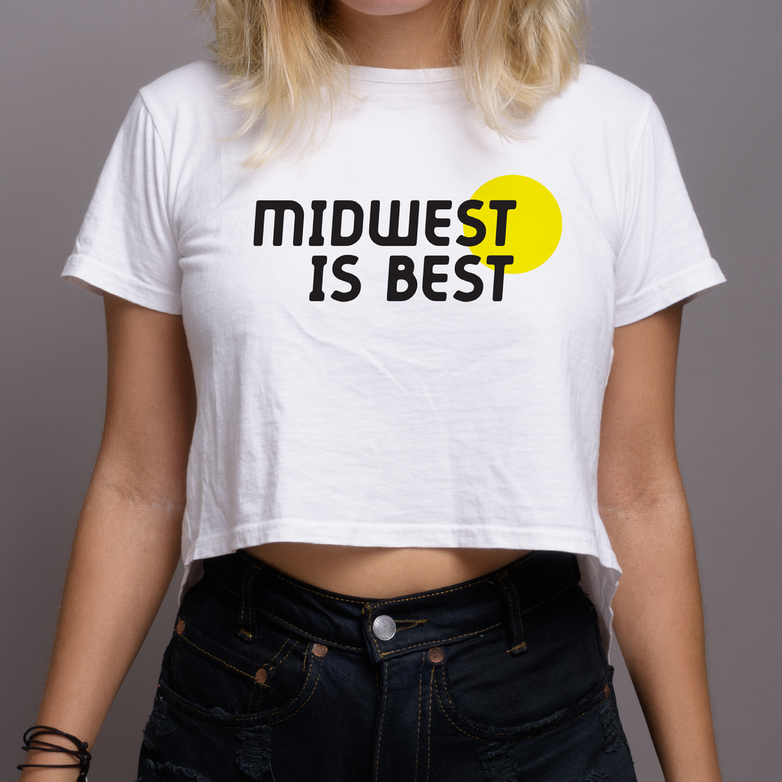 Midwest is Best | Women’s Crop Top