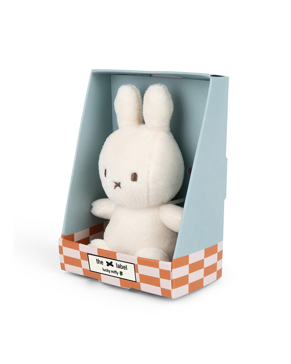 Plush MIFFY LUCKY Sitting Beige in Giftbox 4"