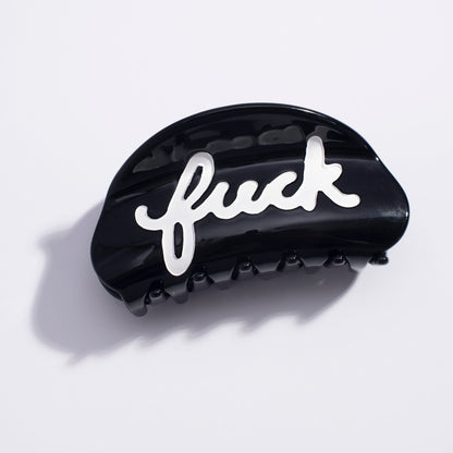 Fuck Script Hair Claw