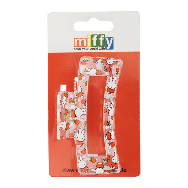 Miffy Hair Claw Clip - Apple