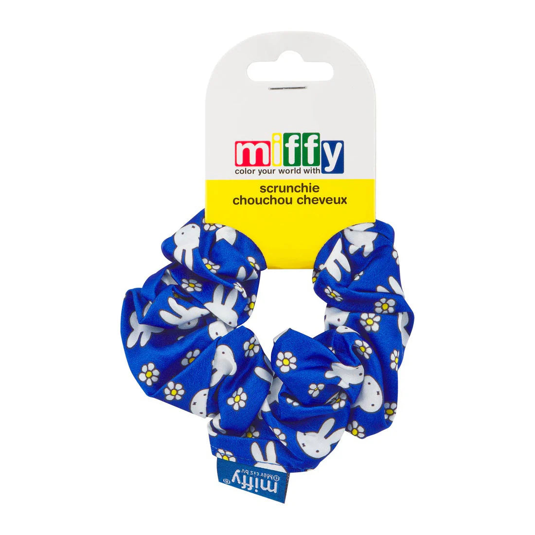 Miffy Hair Scrunchie- Blue