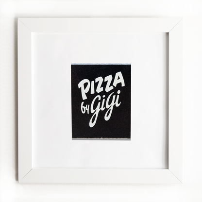 Framed artwork with &