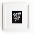 Framed artwork with &