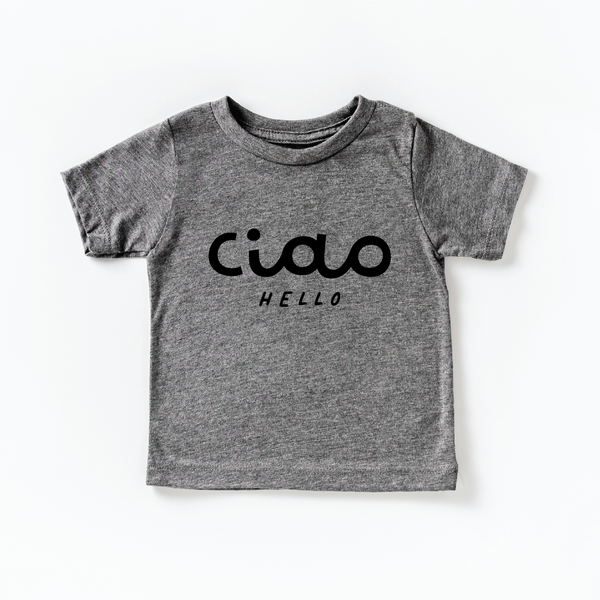 Ciao | Toddler Short Sleeve Tee