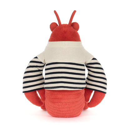 Larry Lobster in a Sailor Outfit