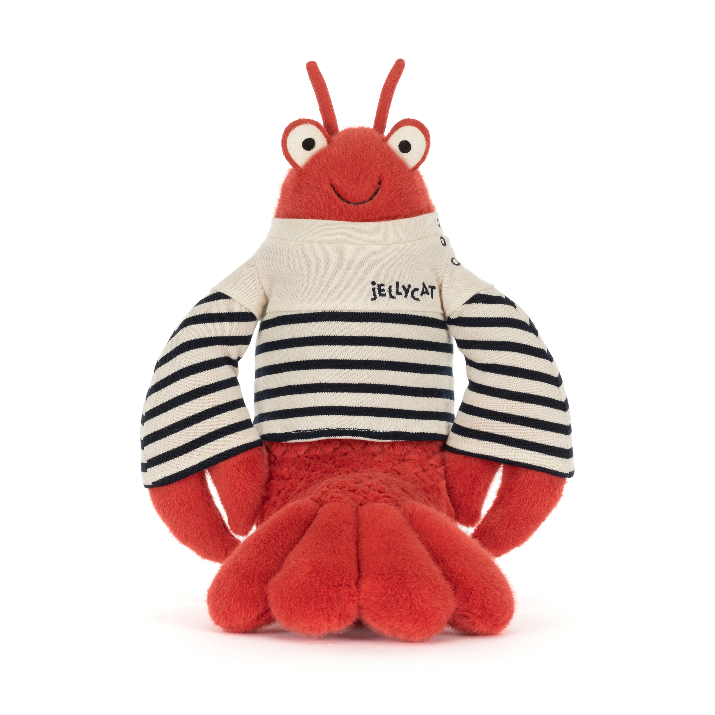 Larry Lobster in a Sailor Outfit
