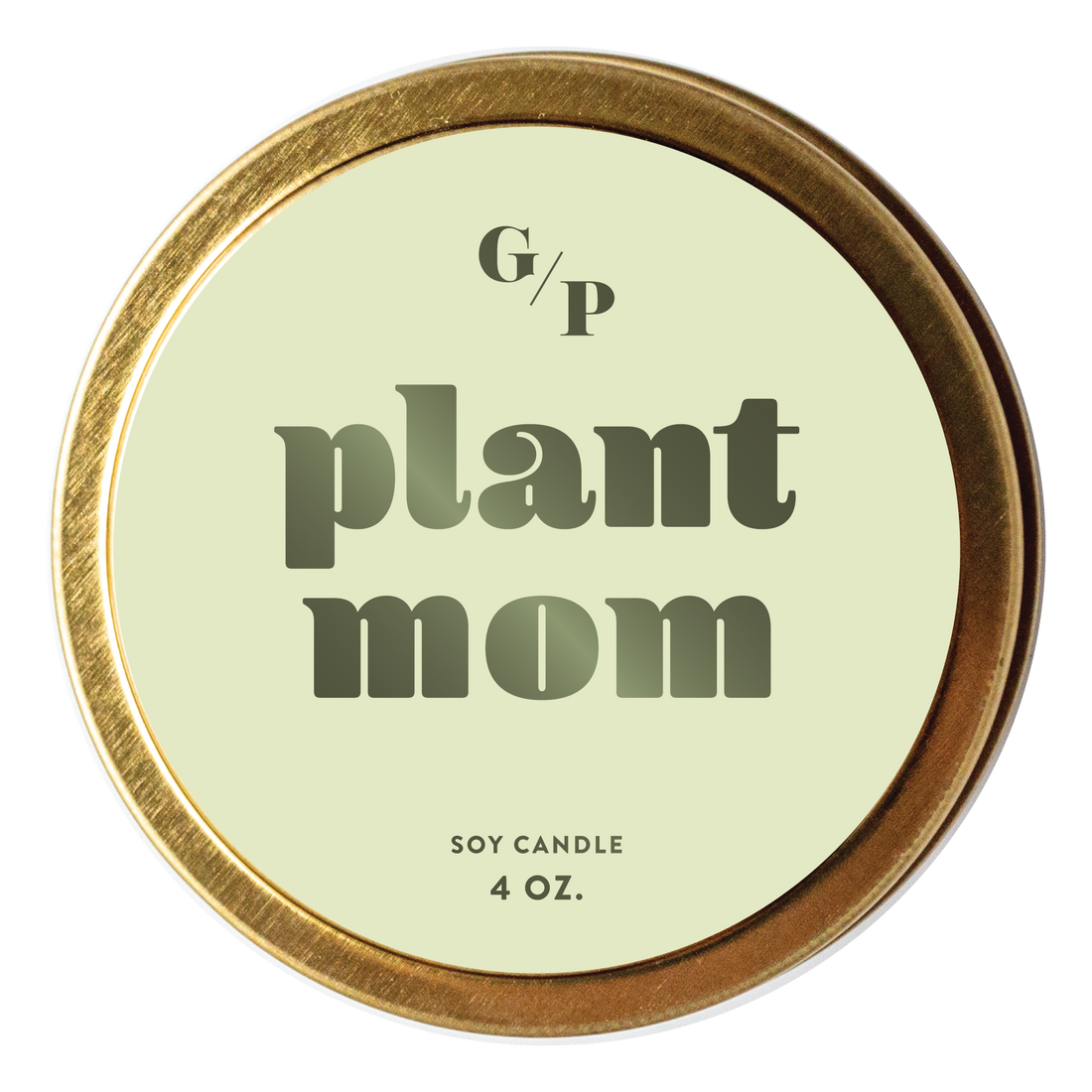 Plant Mom 4 oz. Candle Tin