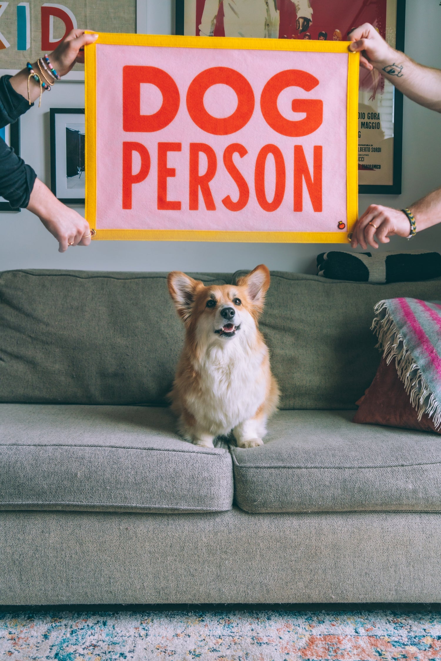 Dog Person Camp Flag • Maxine x Oxford Pennant