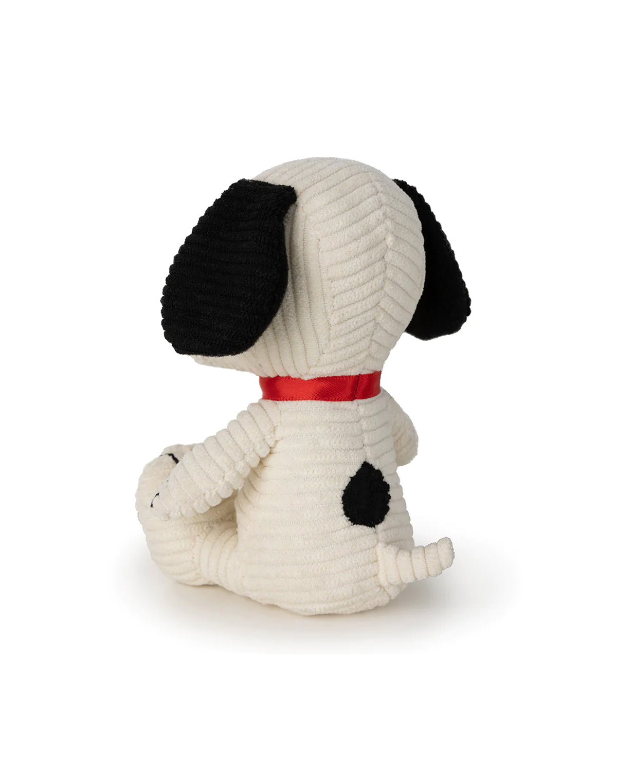 Plush PEANUTS SNOOPY Sitting Corduroy Cream in Giftbox 11"