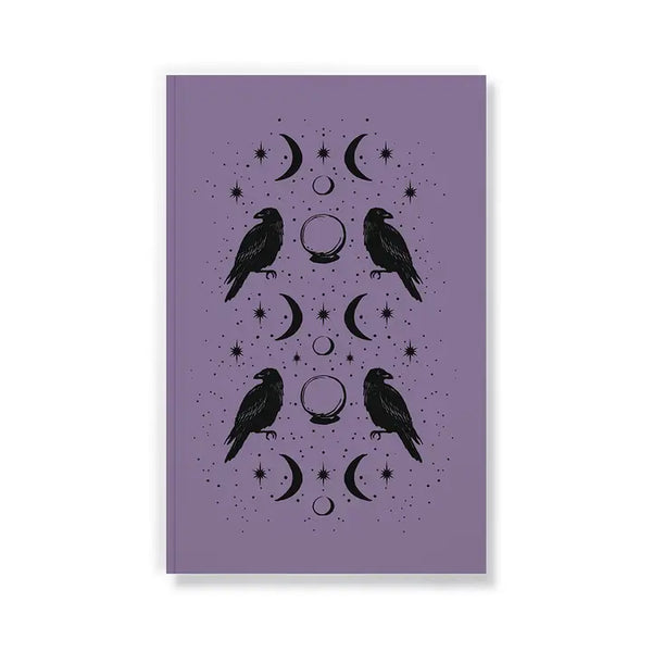 Raven of Fortune Layflat Journal Notebook
