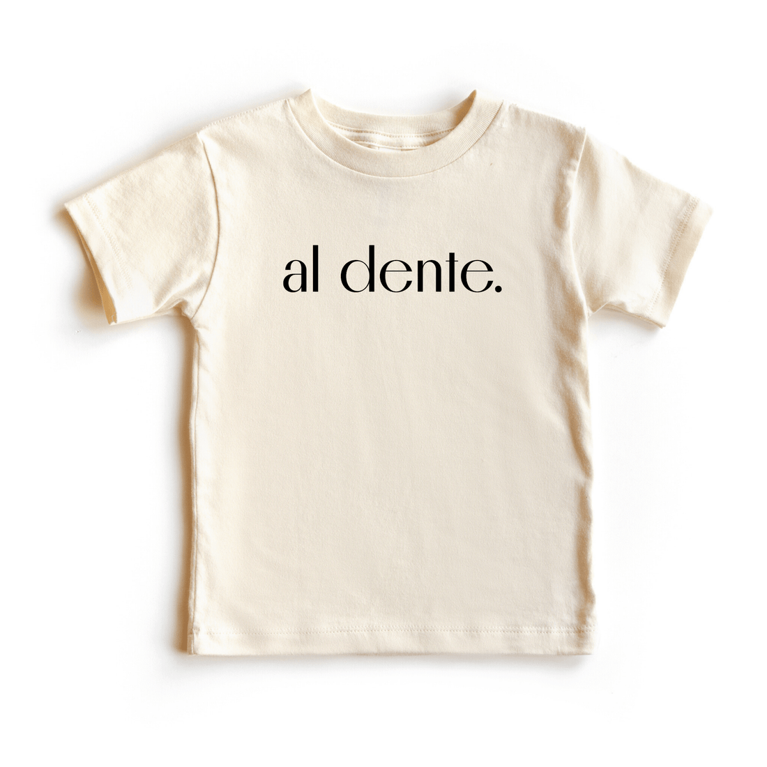 Beige t-shirt with &