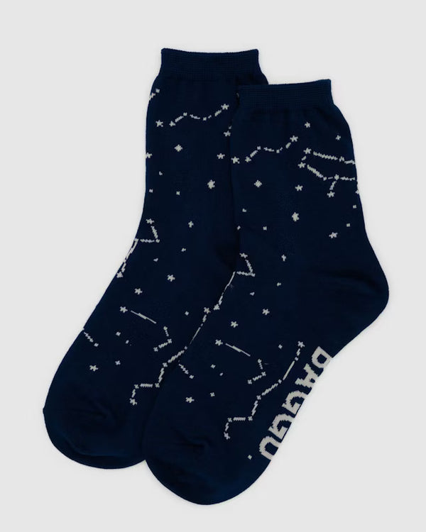 Constellation Midnight Crew Socks