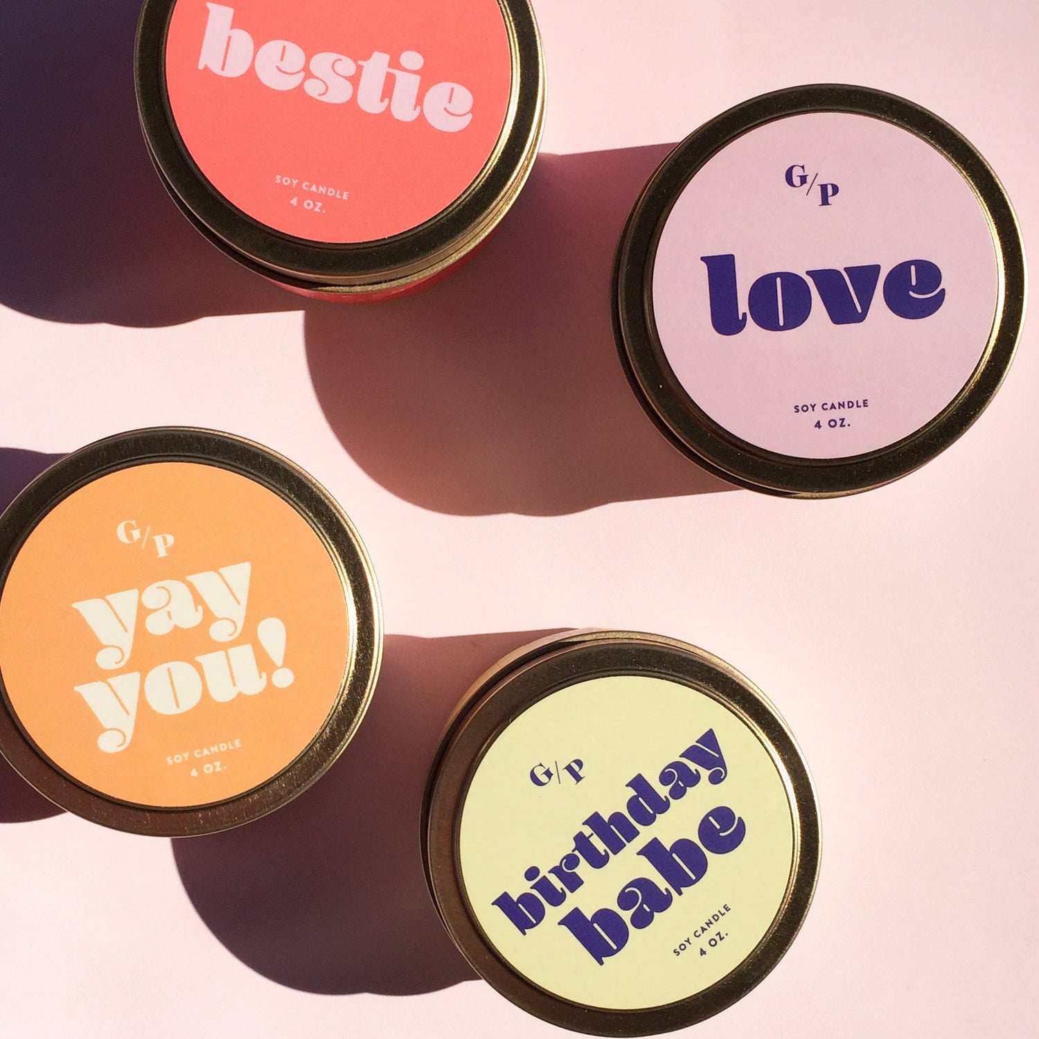 Birthday Babe 4 oz. Just Because Candle Tin