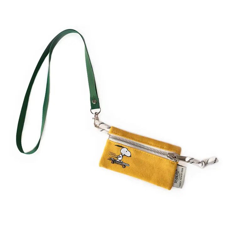 Peanuts® - Snoopy Skateboard Lanyard Zip Wallet
