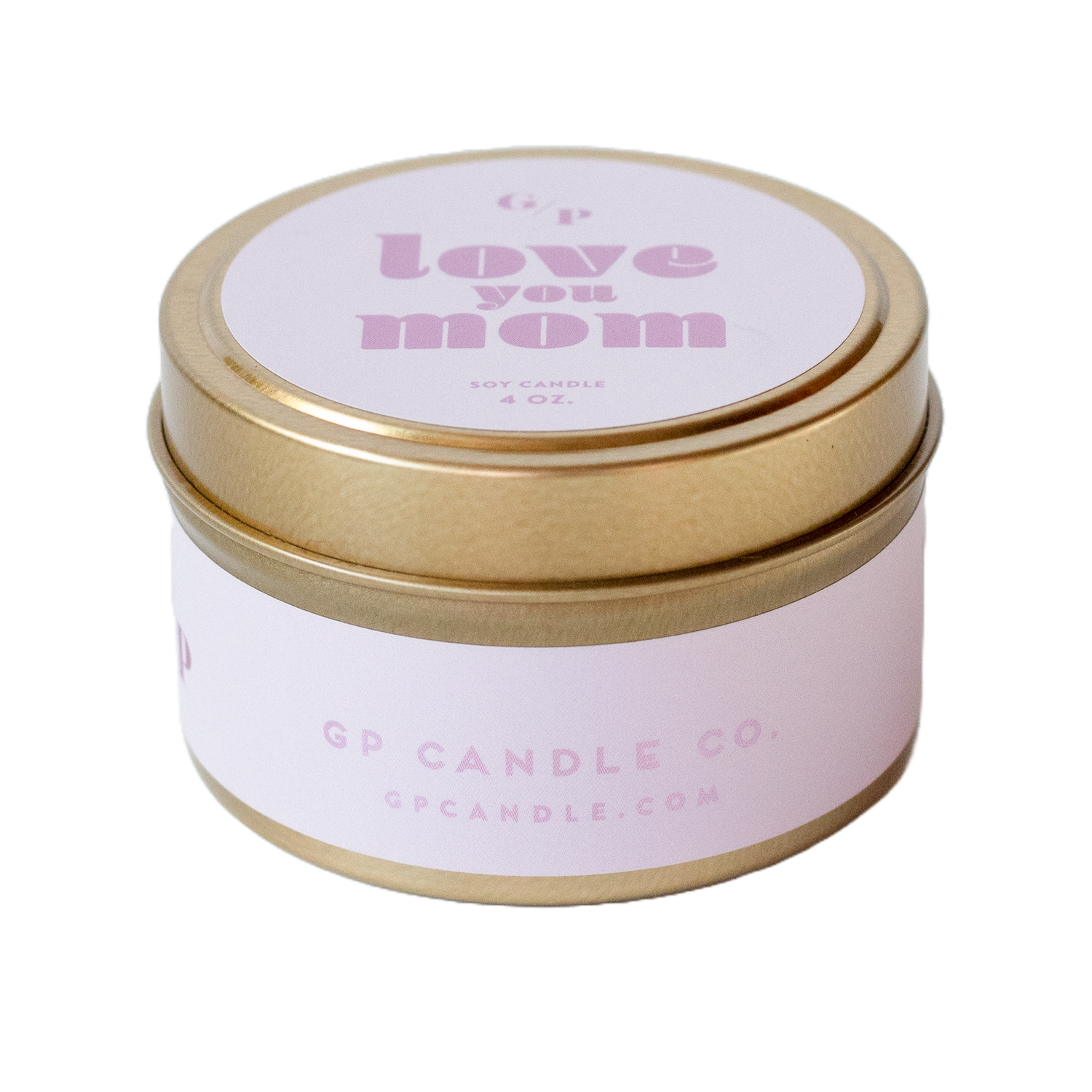 Love You Mom 4 oz. Candle Tin