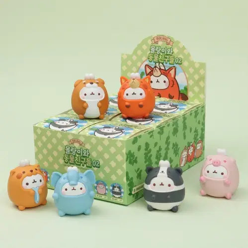 Molang &amp; Animal Friends V.2 Random Figure Blind Box