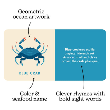 Seafood Rainbow Board Book