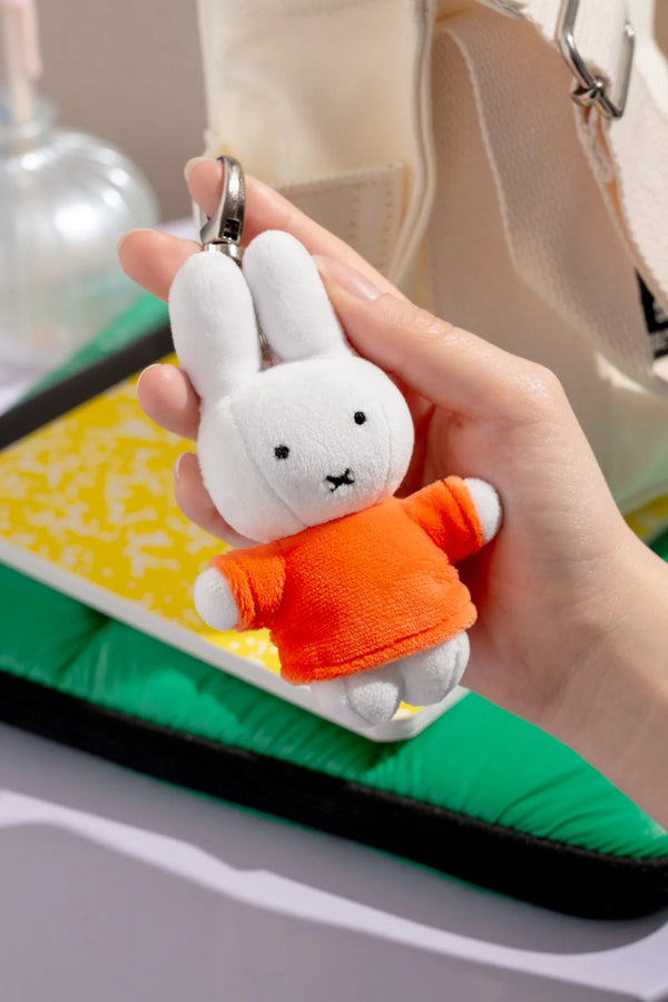 Miffy Standing Bag Charm in Red