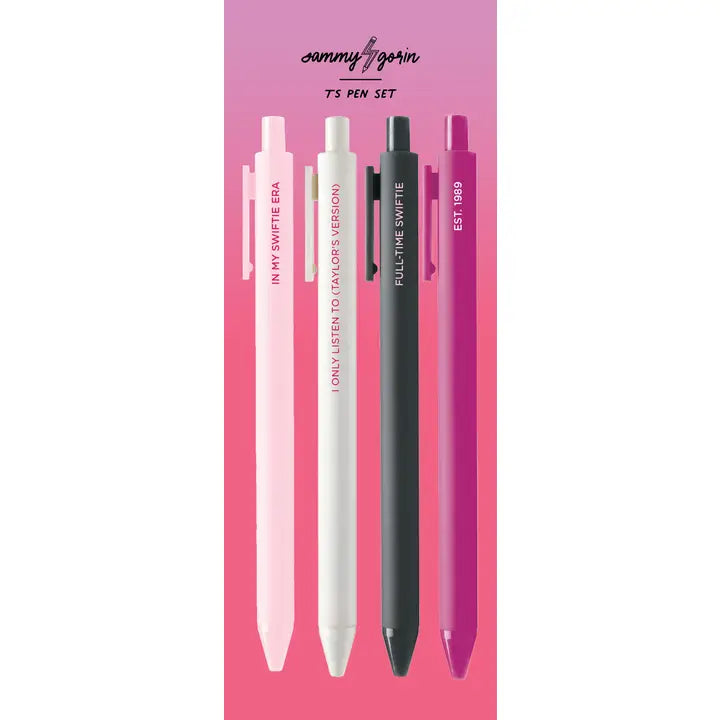 TS Gel Pens | Set of 4